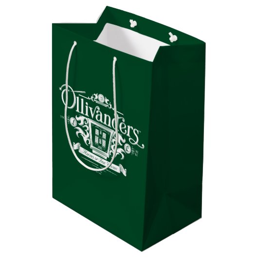 Sac Cadeau Moyen OLIVANDERS™ Makers of Fine Wands (Dos Angle)