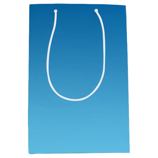 Sac Cadeau Moyen Ombre bleu-foncé (Devant)