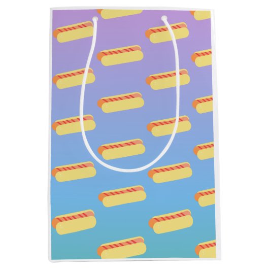 Sac Cadeau Moyen Ombre Cook Hot Dog Party (Devant)