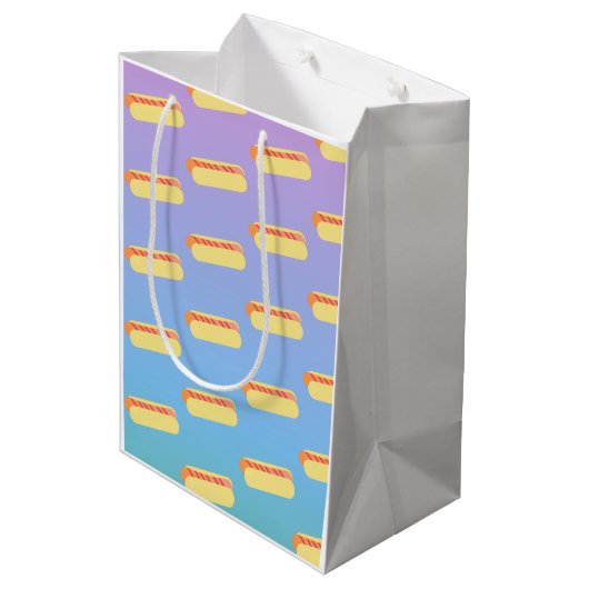 Sac Cadeau Moyen Ombre Cook Hot Dog Party (Dos Angle)