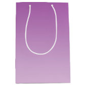 Sac Cadeau Moyen Ombre pourpre doux (Devant)