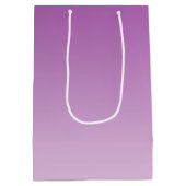 Sac Cadeau Moyen Ombre pourpre doux (Dos)