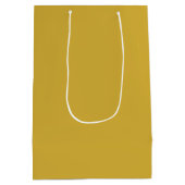 Sac Cadeau Moyen Or (Dos)