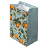 Sac Cadeau Moyen orange vintage (Dos Angle)