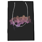 Sac Cadeau Moyen Orchidée Ipanema ombre sur un arrière - plan sombr (Devant)