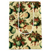 Sac Cadeau Moyen Ornements victoriens soignés (Dos)