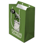 Sac Cadeau Moyen Oscar le Groupement Express Vous-même (Dos Angle)