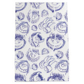 Sac Cadeau Moyen Où les choses sauvages sont Motif d'esquisse (Dos)