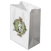 Sac Cadeau Moyen Où sont les choses sauvages | Insigne max. (Dos Angle)