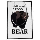 Sac Cadeau Moyen Ours Ai-Je Senti Nourriture Drôle Ours (Devant)