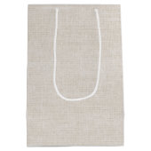 Sac Cadeau Moyen Ours avec ballons cardiaques d'anniversaire (Dos)