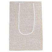 Sac Cadeau Moyen Ours avec I Love You Balloons (Dos)