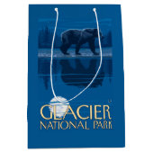 Sac Cadeau Moyen Ours dans le clair de lune - parc national de (Devant)