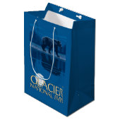 Sac Cadeau Moyen Ours dans le clair de lune - parc national de (Devant Angle)