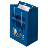 Sac Cadeau Moyen Ours dans le clair de lune - parc national de (Dos Angle)