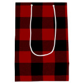 Sac Cadeau Moyen Ours En Jouet De Noël En Lumière (Dos)