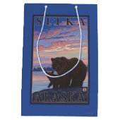 Sac Cadeau Moyen Ours et CUB - Sitka, Alaska (Dos)