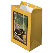 Sac Cadeau Moyen Ours noir dans la forêt - le mont Rainier, (Dos Angle)