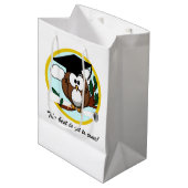 Sac Cadeau Moyen Owl avec diplôme (Devant Angle)