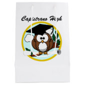Sac Cadeau Moyen Owl avec diplôme (Dos)