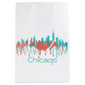 SAC CADEAU MOYEN P.R.D'HORIZON DE CHICAGO, L'ILLINOIS - PB - (Devant)