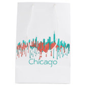 SAC CADEAU MOYEN P.R.D'HORIZON DE CHICAGO, L'ILLINOIS - PB - (Dos)