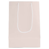 Sac Cadeau Moyen Palmier Tropical Parties scintillant Or (Dos)