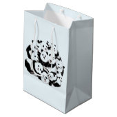 Sac Cadeau Moyen Pandas - Pandemic - Big Hugs - Drawings Collection (Dos Angle)