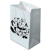 Sac Cadeau Moyen Pandas - Pandemic - Big Hugs - Drawings Collection (Devant Angle)