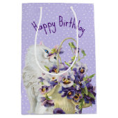 Sac Cadeau Moyen Panier de chats et de sansons persans (Devant)