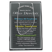 Sac Cadeau Moyen Panneau de retrait personnalisé et mignon (Devant)