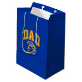 Sac Cadeau Moyen Papa de Spartans d'état de San Jose (Dos Angle)