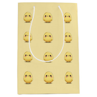Sac Cadeau Moyen Papier d'emballage Poulet Mignon Cadeau de poussin