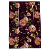 Sac Cadeau Moyen Papier d'emballage pour fête prénuptiale sombre et (Dos)