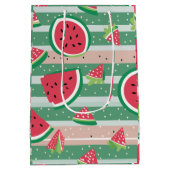 Sac Cadeau Moyen Papier d'enveloppement de pastèque (Dos)