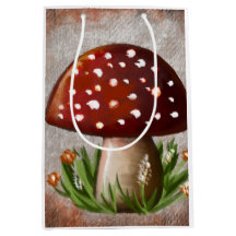 Papier Tissu Joli Champignon de la Forêt