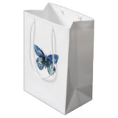 Sac Cadeau Moyen Papillon de lune des étoiles de rêve (Dos Angle)