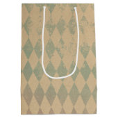 Sac Cadeau Moyen Papillon enchâssé vintage (Dos)