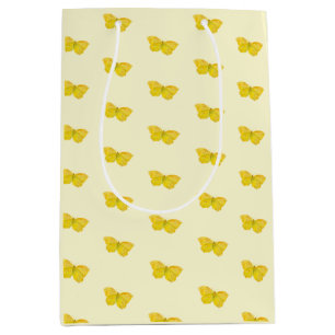 Sac Cadeau Moyen Papillon jaune Commun Brimstone Flying