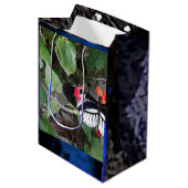 Sac Cadeau Moyen Papillon queue de zèbre (Devant Angle)