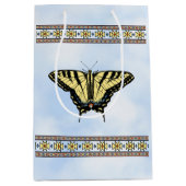 Sac Cadeau Moyen Papillon Southwest Yellow Swallowtail Blue Sky (Devant)