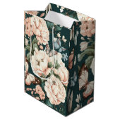 Sac Cadeau Moyen Papillons et fleurs (Dos Angle)
