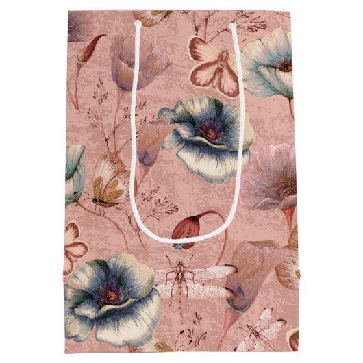 Sac Cadeau Moyen Papillons et libellules sur les papillons (Dos)