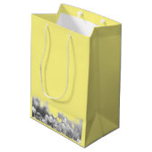 Sac Cadeau Moyen Papillons Monarques Peints à la main gracieux (Dos Angle)