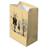 Sac Cadeau Moyen Pâques Dapper (Dos Angle)