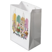 Sac Cadeau Moyen Pâques élégantes (Dos Angle)