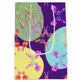 Sac Cadeau Moyen "Pâques joyeuses" Oeufs de Pâques (Dos)