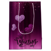 Sac Cadeau Moyen para san Valentin con corazones (Dos)