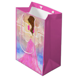 Sac Cadeau Moyen Parement de l'art d'ange de The Sun