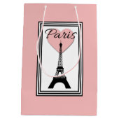 Sac Cadeau Moyen Paris (Dos)